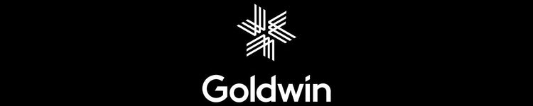 Goldwin Brand Logo on black back ground