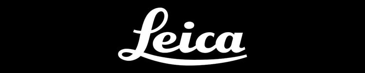Leica Brand logo on black background