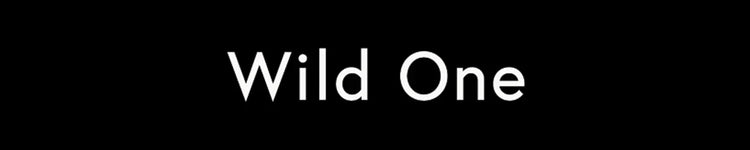 Wild One Brand Logo on Black Background
