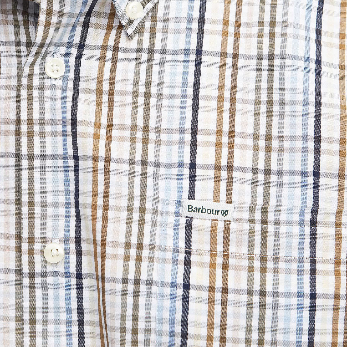 Barbour Malton Regular Shirt Sky - The Sporting Lodge