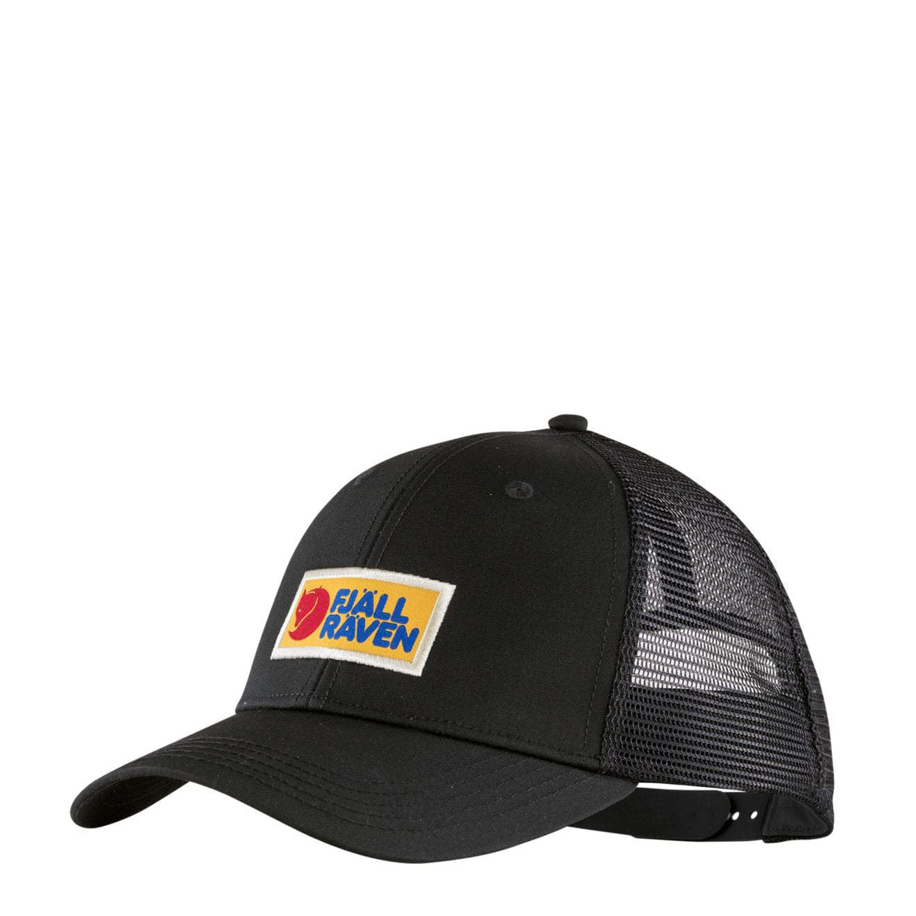 Fjallraven Vardag Langtradarkeps Cap Black - The Sporting Lodge