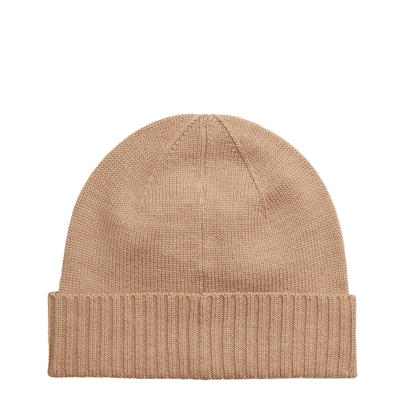 Polo Ralph Lauren Signature Pony Wool Beanie Camel Melange - The Sporting Lodge