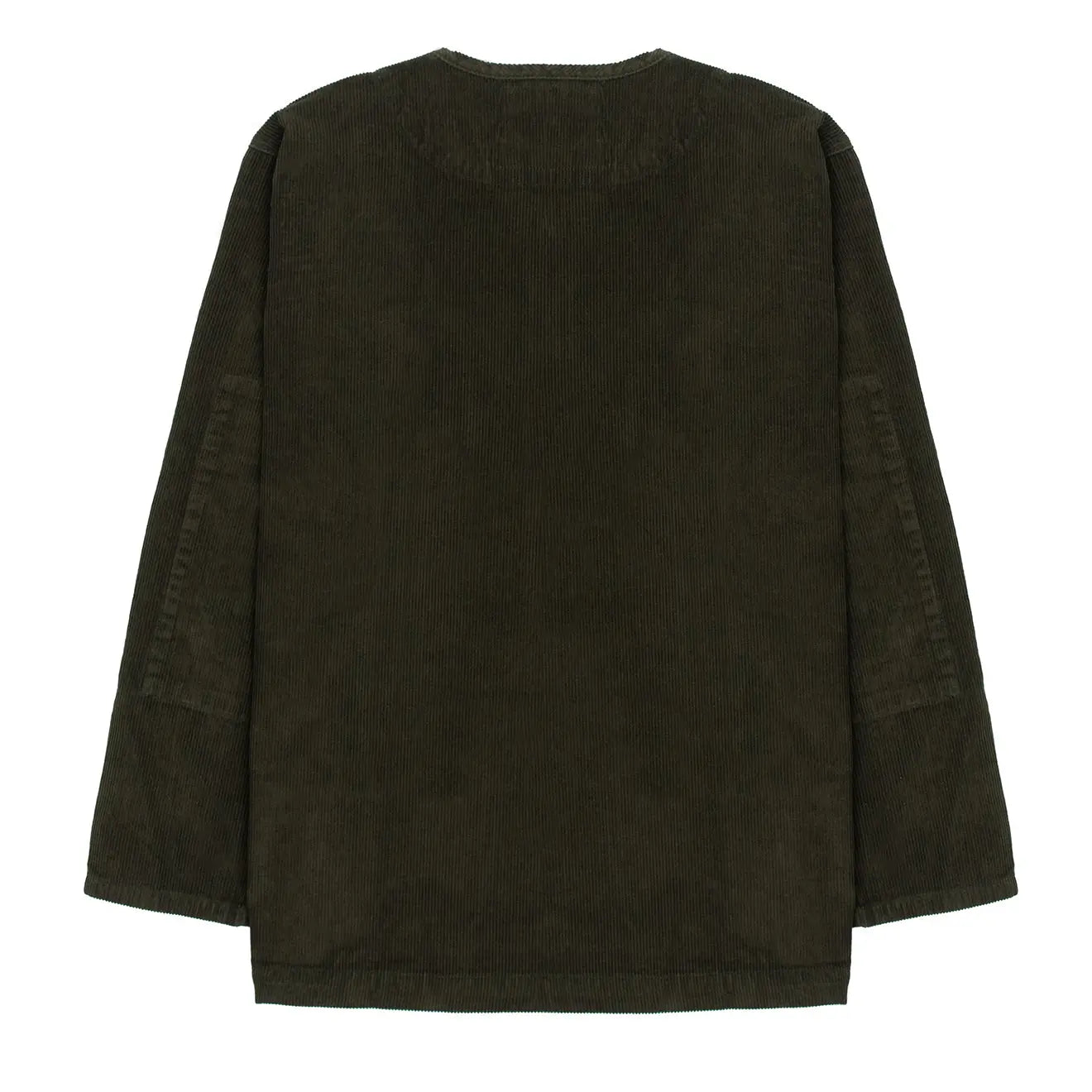 Uskees 3030 Crew Neck Cord Zip Jacket Vine Green - The Sporting Lodge