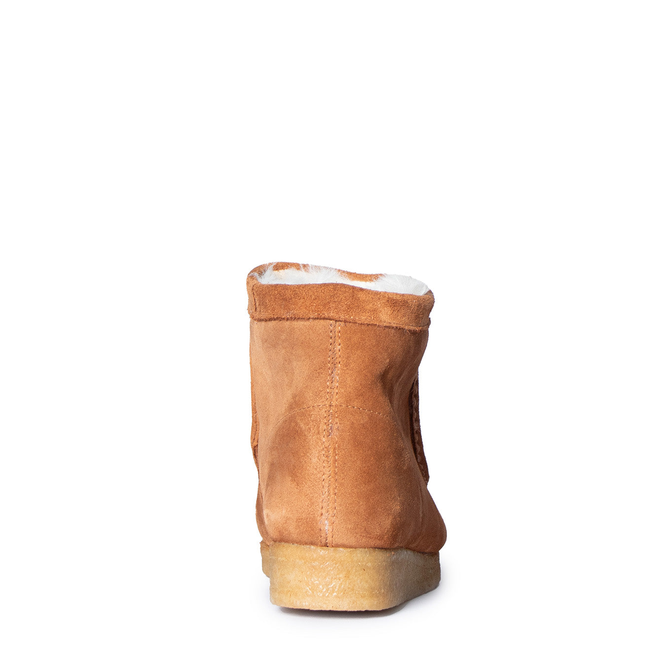 Clarks Originals Womens Wallabee Hi Boot Caramel WLined - The Sporting Lodge