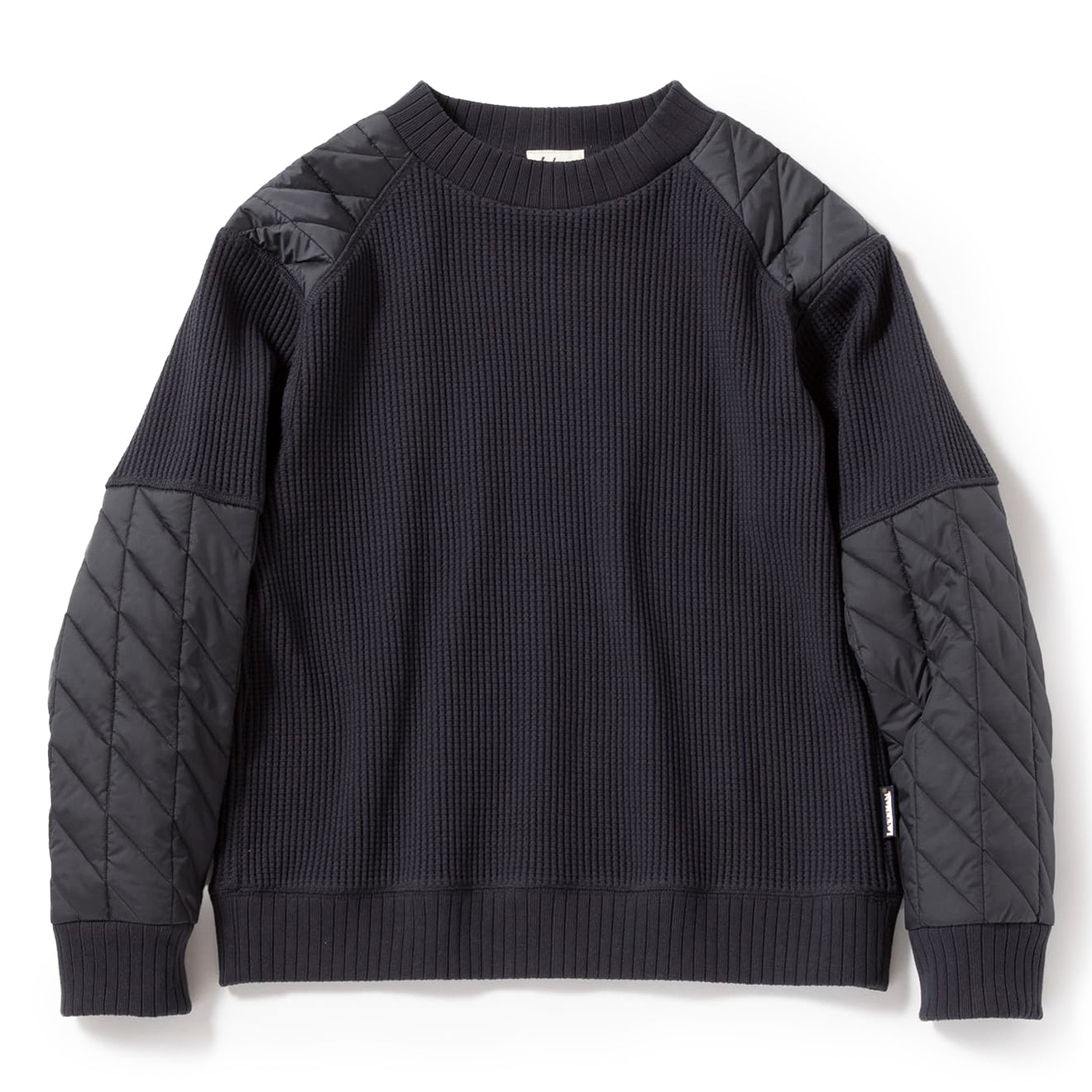 Jackman Waffle Armoured Midneck Lamp Black - The Sporting Lodge