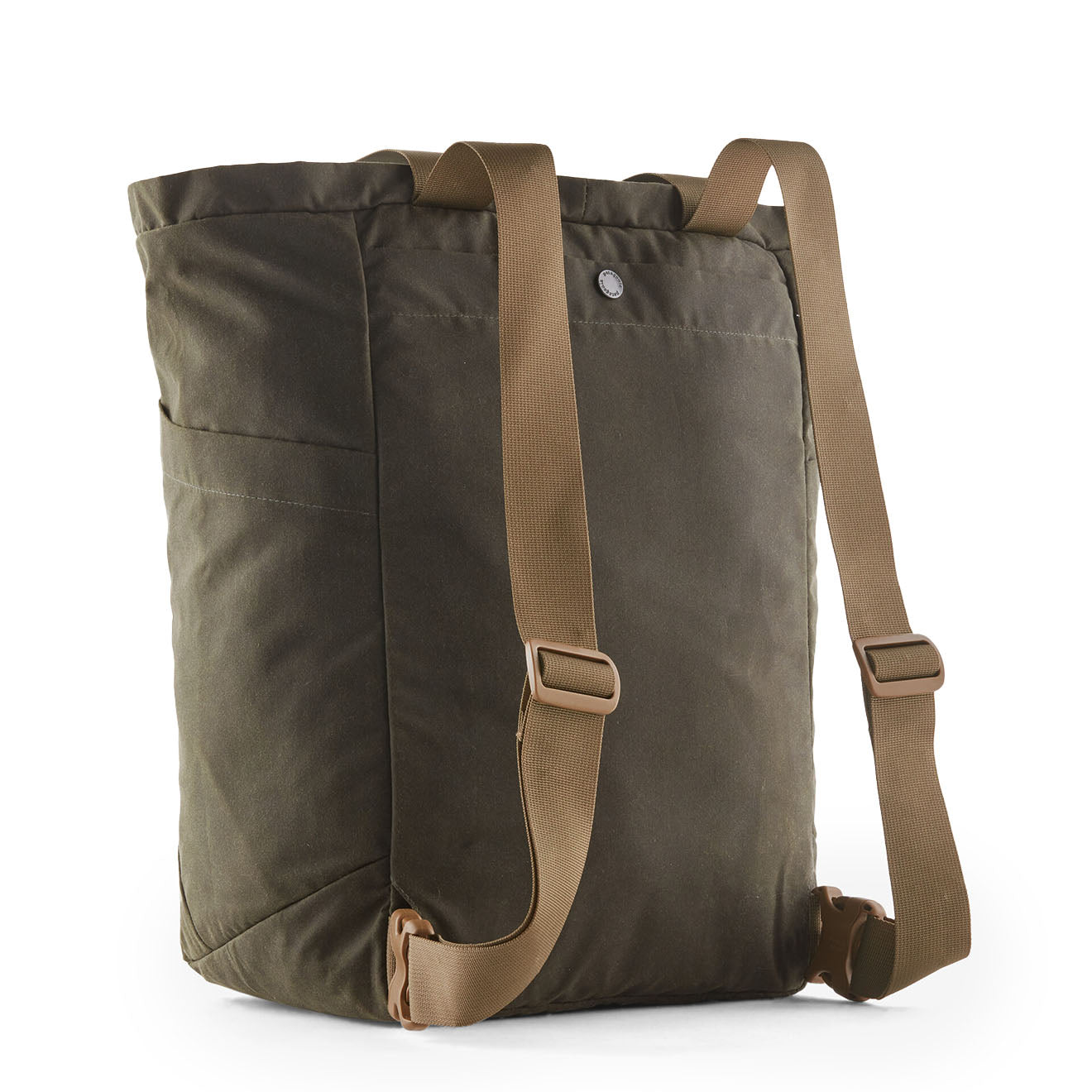 Patagonia Waxed Canvas Tote Pack 27L Basin Green - The Sporting Lodge