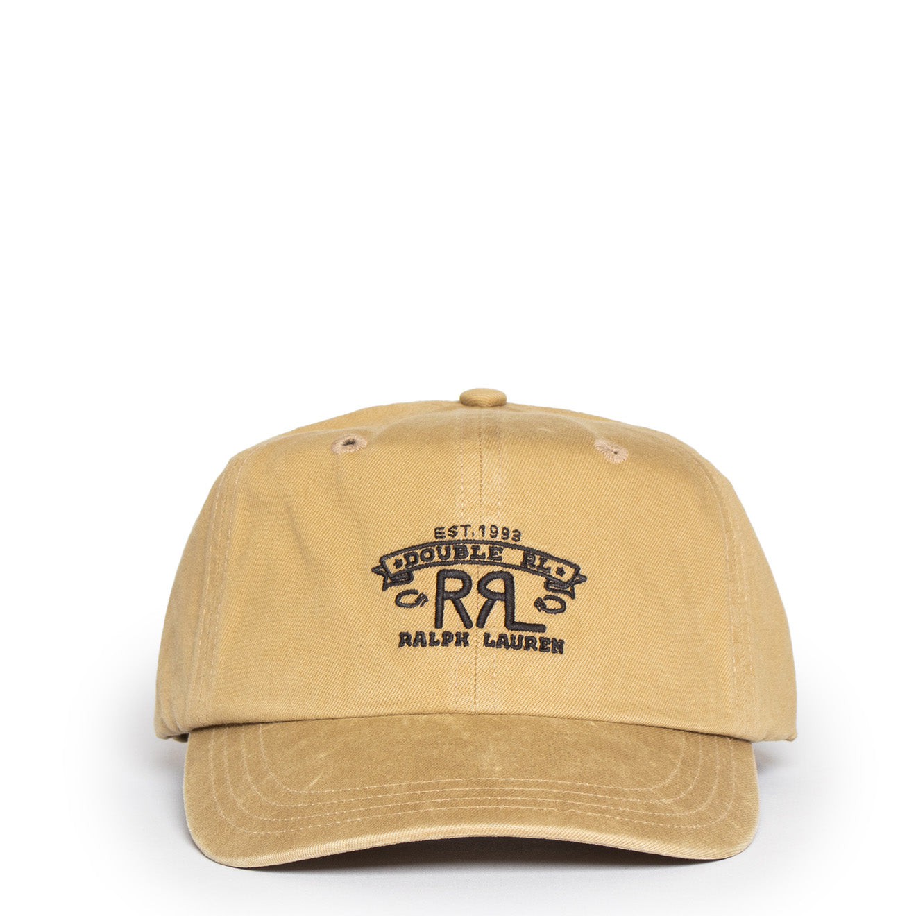 RRL by Ralph Lauren RRL Ranch Logo Twill Ball Cap Khaki - The Sporting Lodge