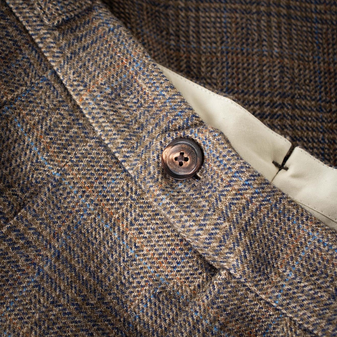 Purdey Tweed 2 Pleat Breek With Storm Cuff Trouser Morlich - The Sporting Lodge