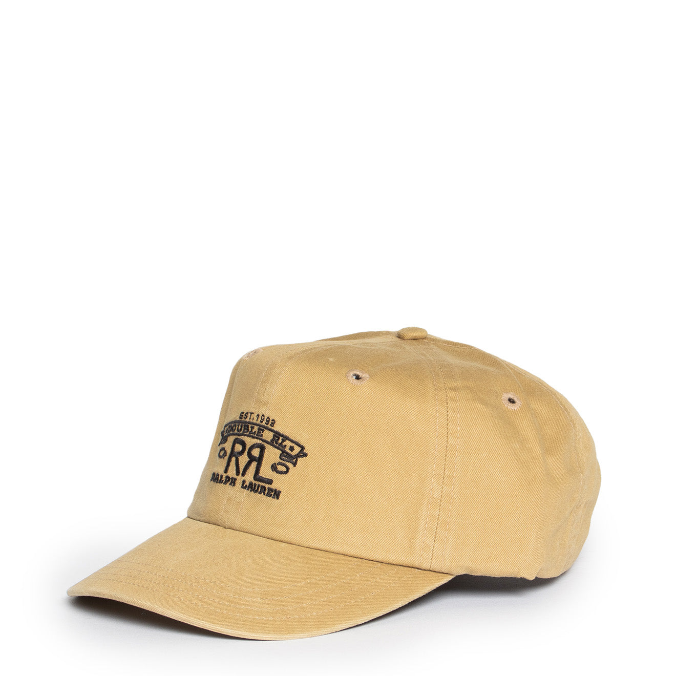 RRL by Ralph Lauren RRL Ranch Logo Twill Ball Cap Khaki - The Sporting Lodge
