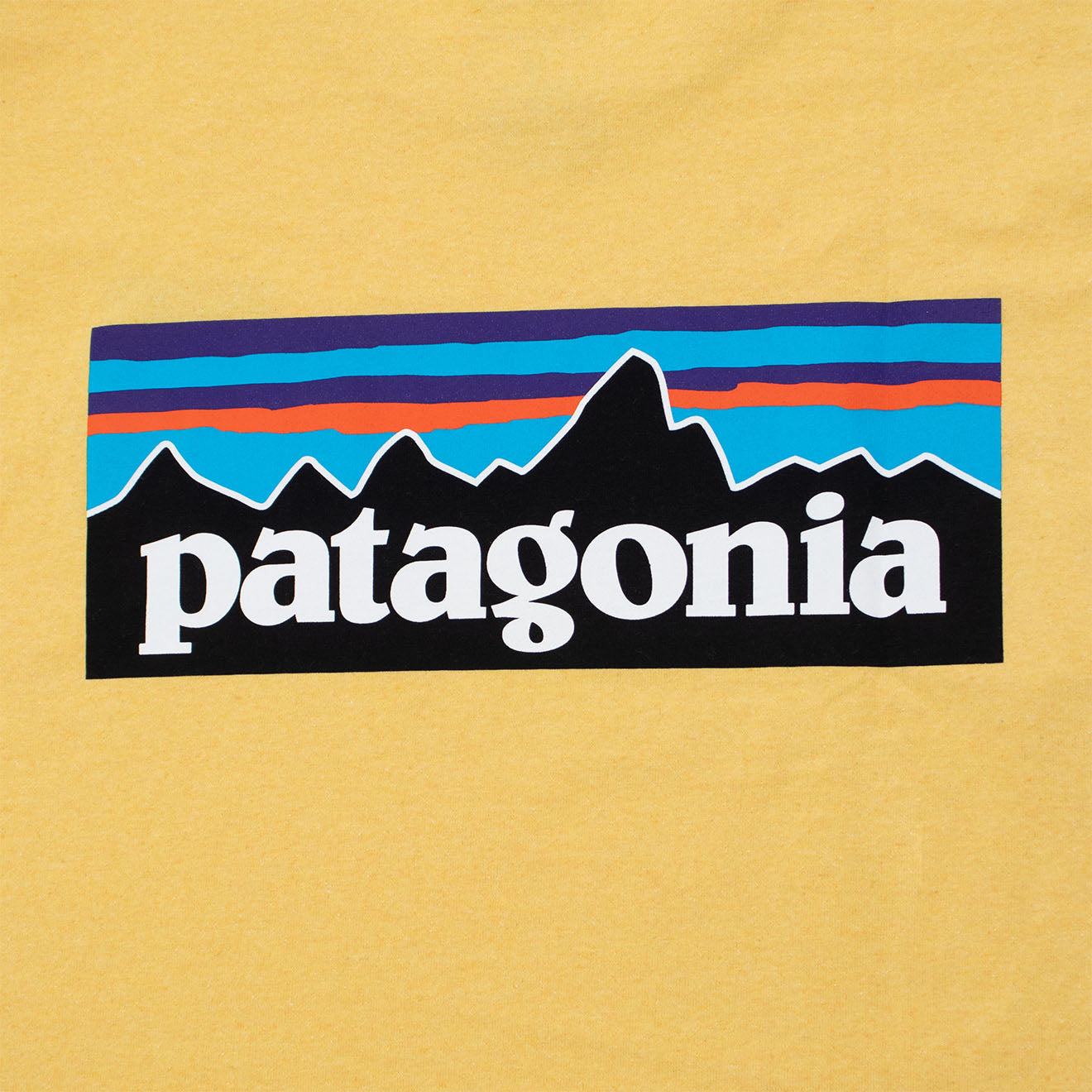 Patagonia P-6 Logo Responsibili Tee Milled Yellow - The Sporting Lodge