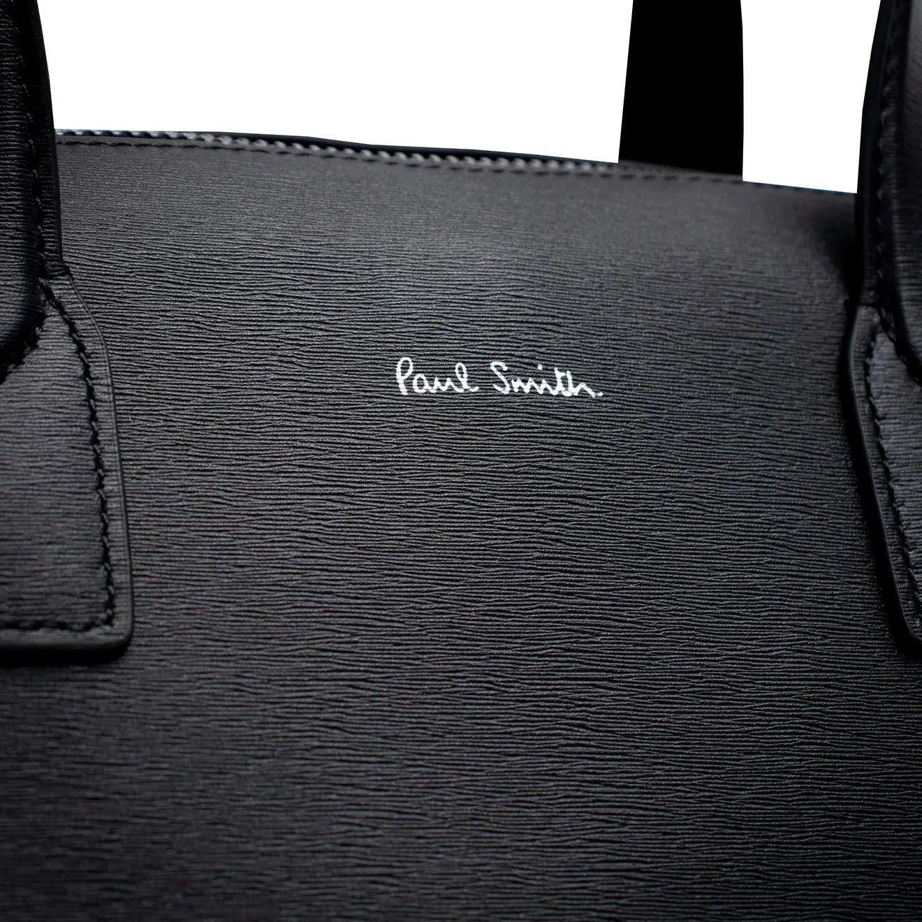 Paul Smith Leather Bag Double Zip Black - The Sporting Lodge