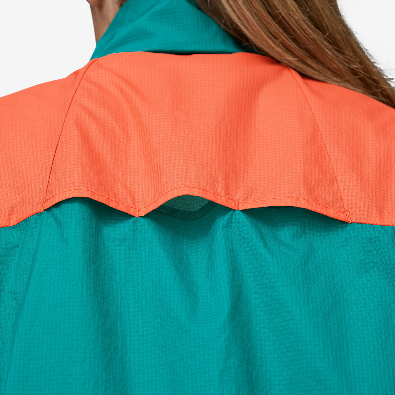 Patagonia Womens Houdini Stash 1/2-Zip Pullover Subtidal Blue - The Sporting Lodge