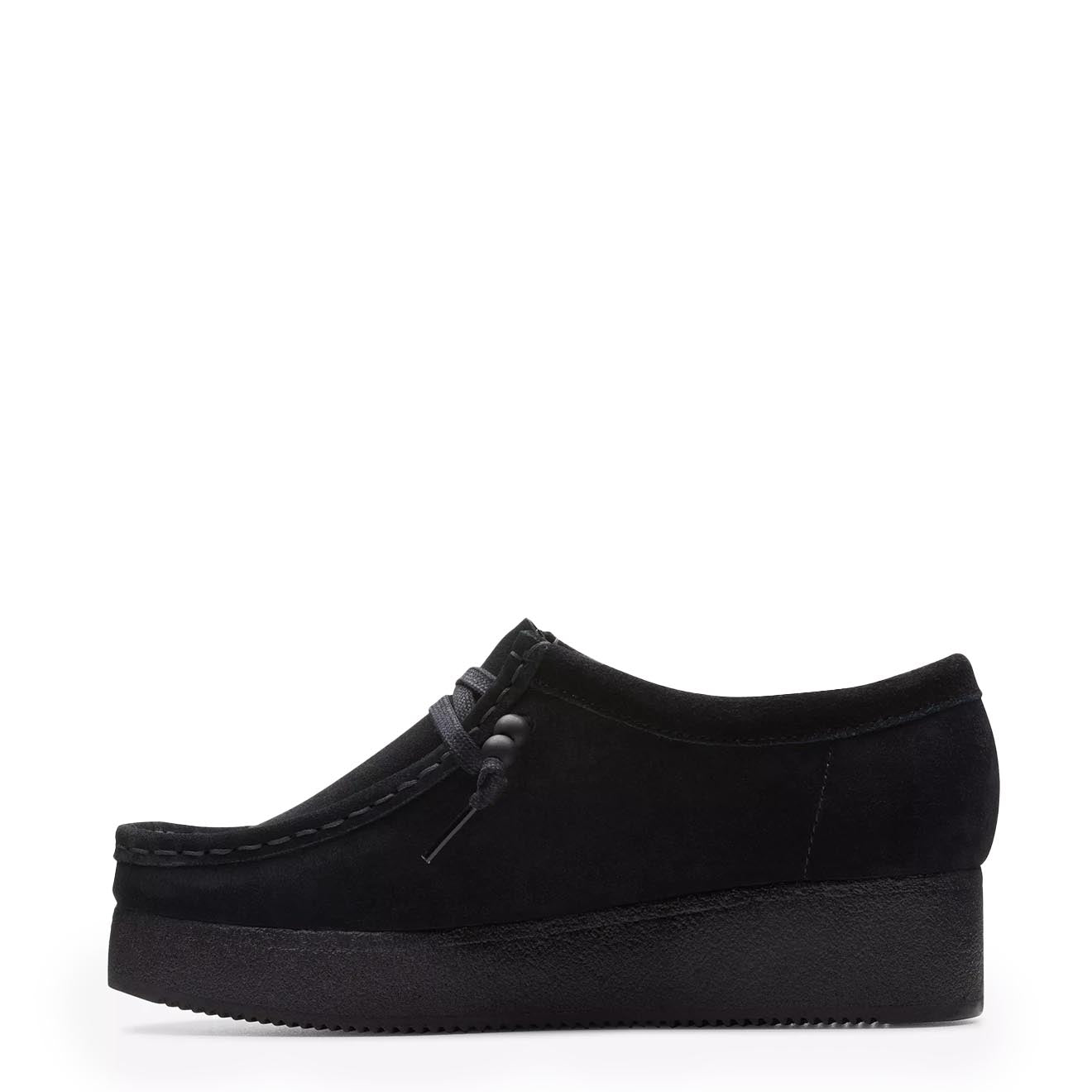 Clarks Originals Womens Wallacraft Bee Black Suede - The Sporting Lodge