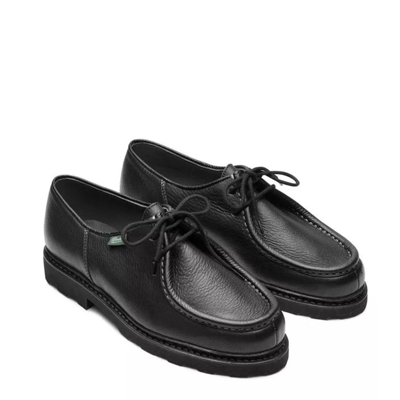 Paraboot Michael Deerskin Shoe Black - The Sporting Lodge