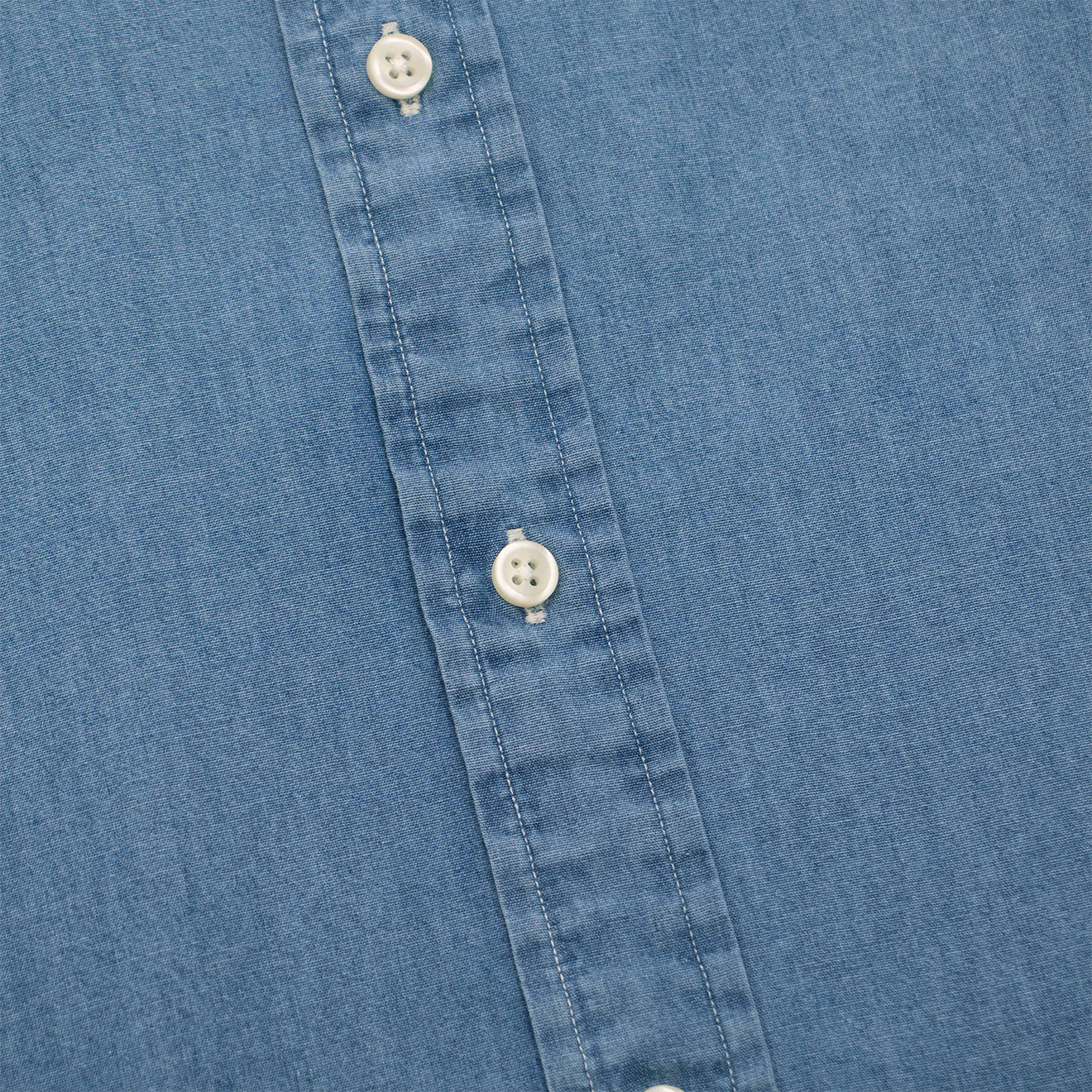 Polo Ralph Lauren Custom Fit Indigo Chambray Shirt Medium Blue - The Sporting Lodge