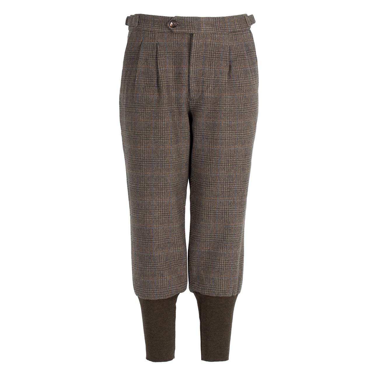 Purdey Tweed 2 Pleat Breek With Storm Cuff Trouser Morlich - The Sporting Lodge