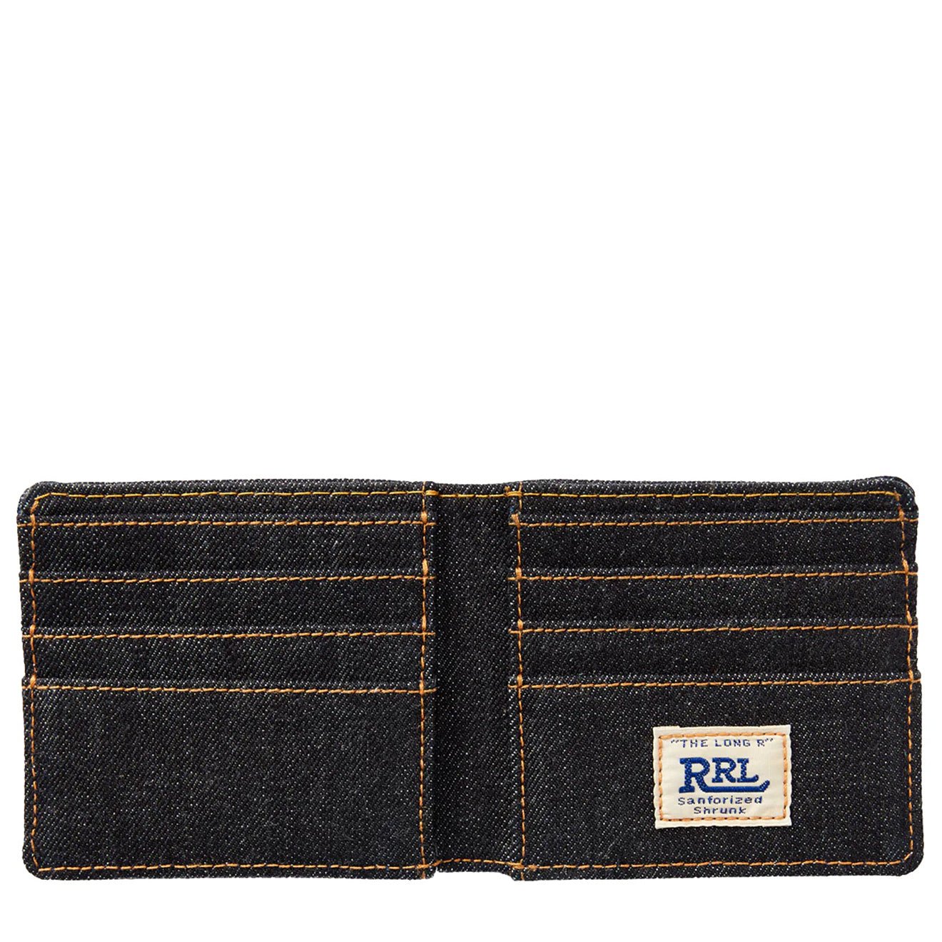 RRL by Ralph Lauren Denim Billfold Wallet Indigo - The Sporting Lodge