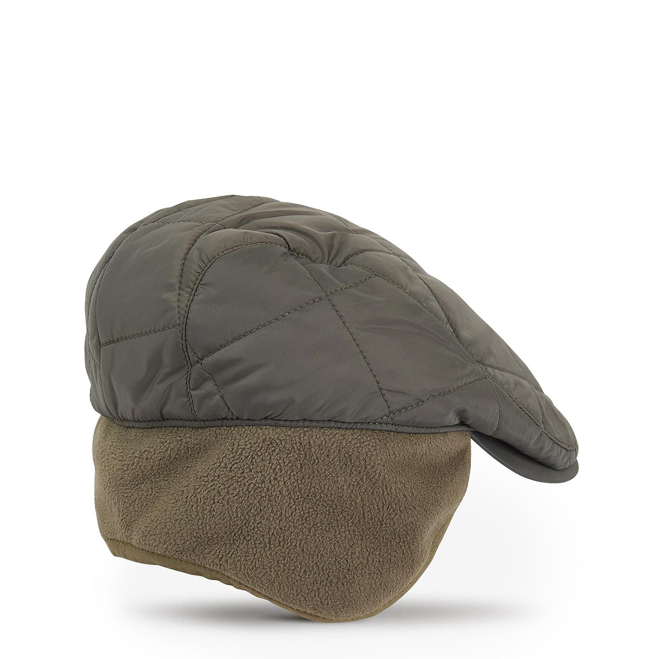 Barbour Burford Flat Cap Olive - The Sporting Lodge