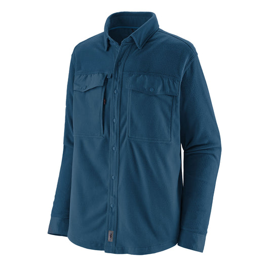 Patagonia L/S Early Rise Snap Shirt Lagom Blue - The Sporting Lodge