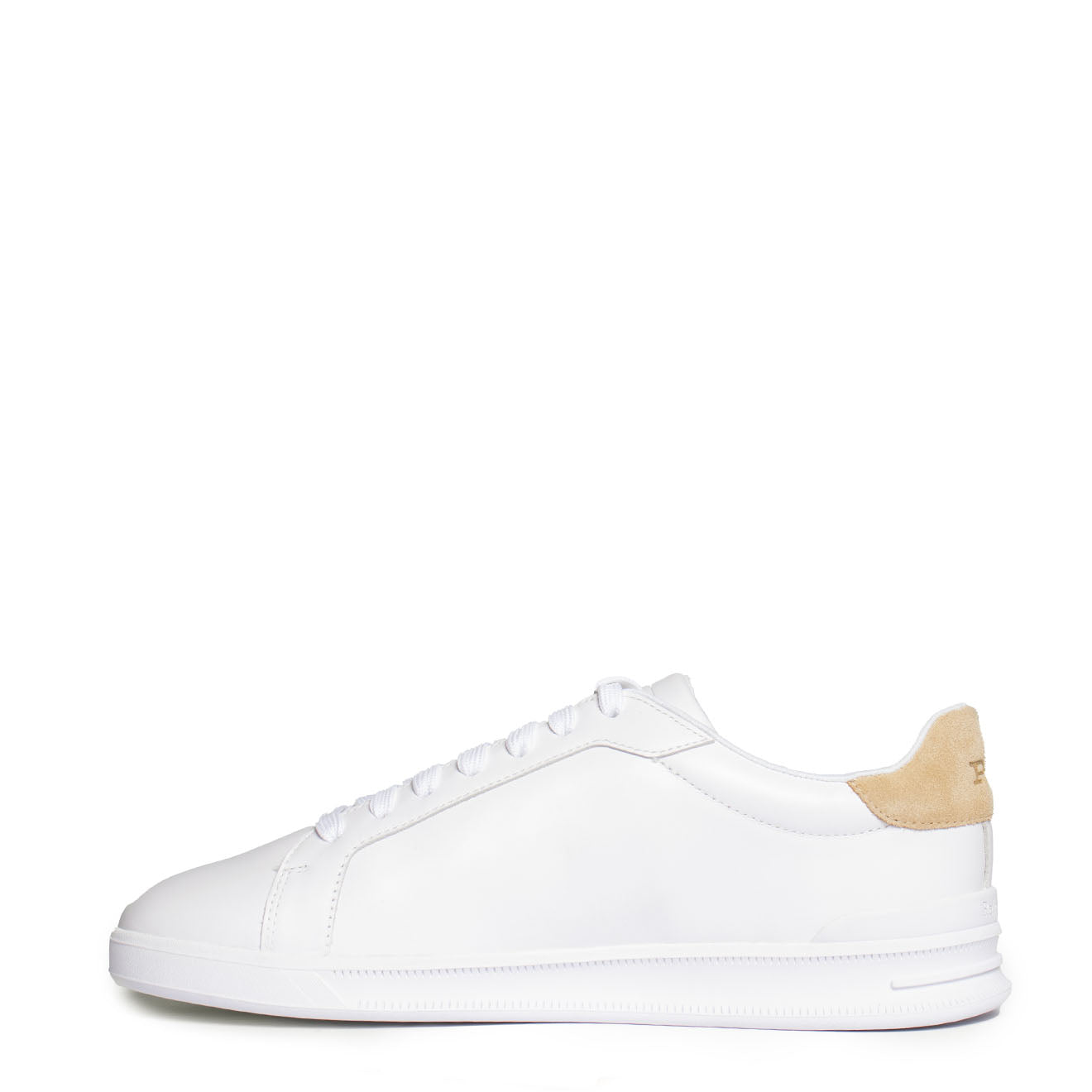 Polo Ralph Lauren Heritage Court Trainer White / Bone - The Sporting Lodge