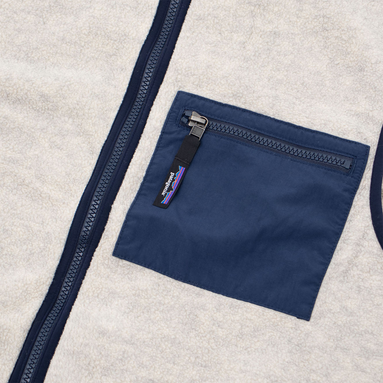 Patagonia Synchilla Fleece Vest Oatmeal Heather - The Sporting Lodge