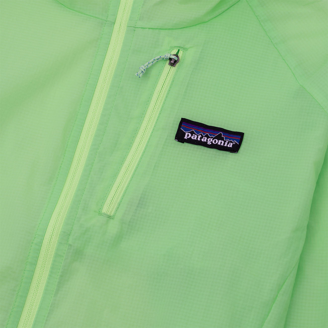 Patagonia Womens Houdini Jacket Salmander Green - The Sporting Lodge