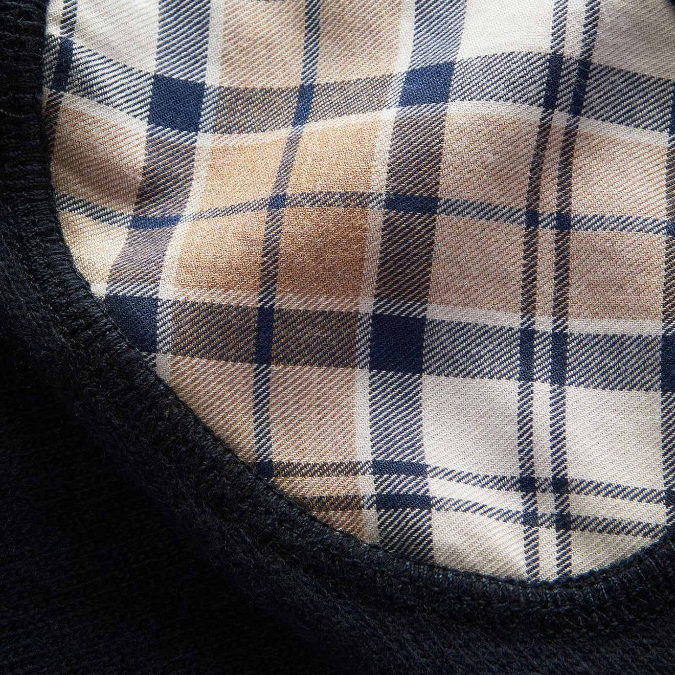 Barbour Womens Pendle Roll Neck Knit Classic Black/Fawn - The Sporting Lodge