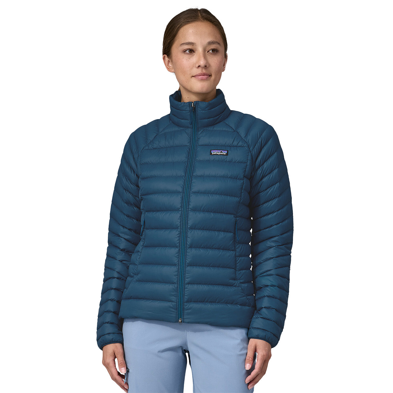 Patagonia Womens Down Sweater Lagom Blue - The Sporting Lodge