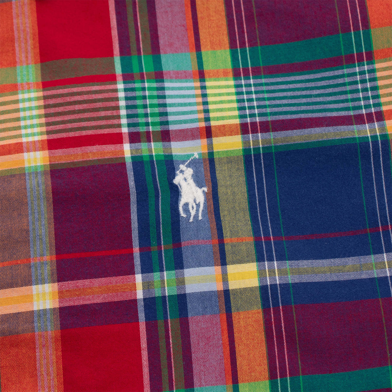 Polo Ralph Lauren Bayport Windbreaker Jacket Madras - The Sporting Lodge