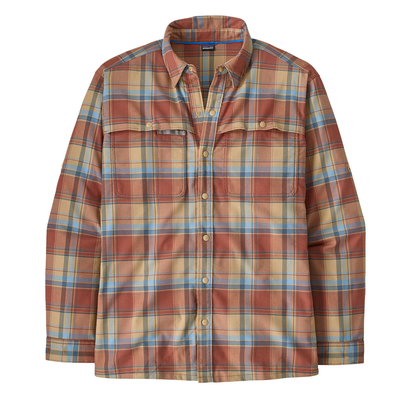 Patagonia Early Rise Stretch Shirt Rainsford: Burl Red - The Sporting Lodge