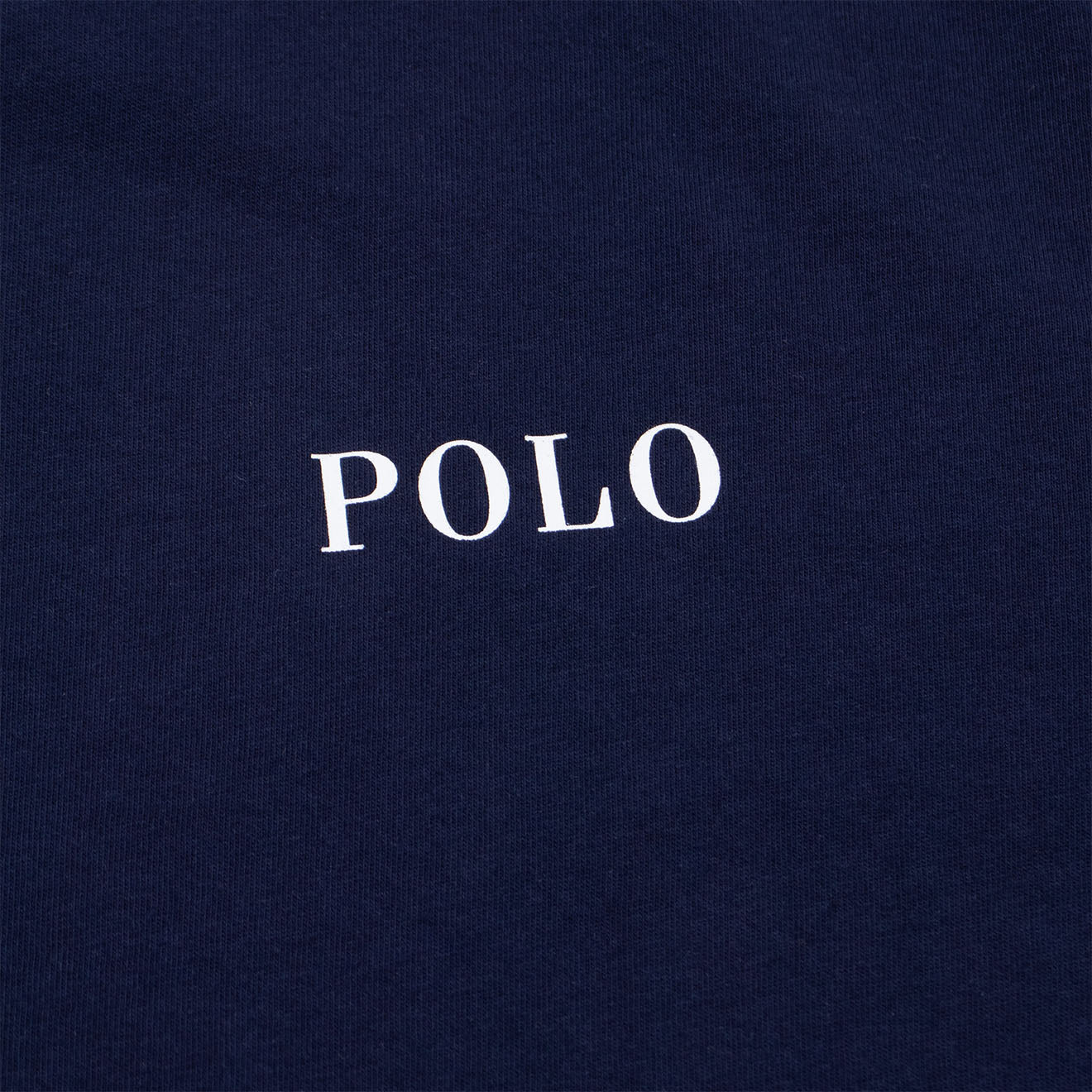 Polo Ralph Lauren Logo Cotton Jersey Sleep Shirt Cruise Navy Polo Tee - The Sporting Lodge
