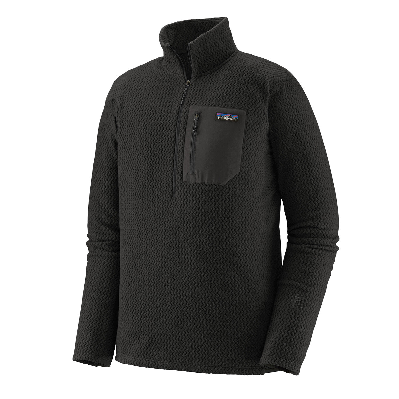 Patagonia R1 Air Zip Neck Black - The Sporting Lodge
