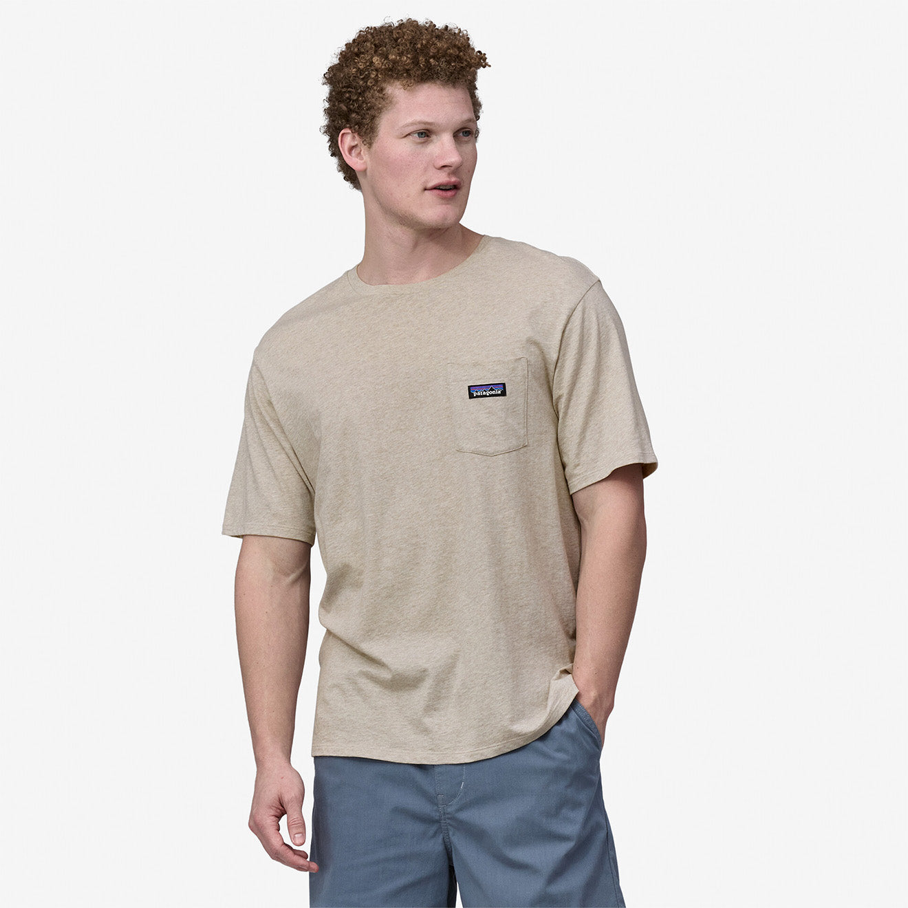 Patagonia Daily Pocket Tee Tailored Grey - The Sporting Lodge