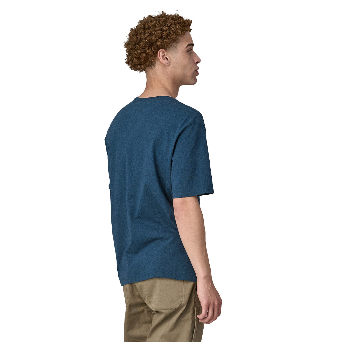 Patagonia Daily Pocket Tee Tidepool Blue - The Sporting Lodge