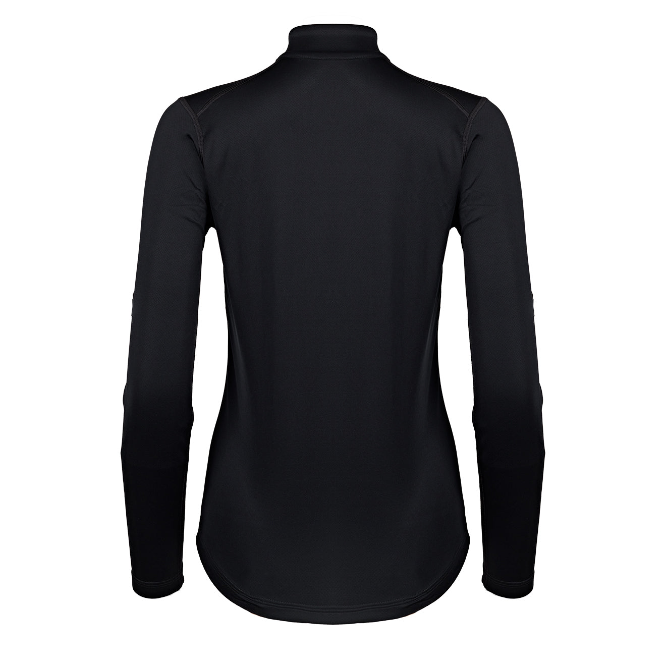 Paramo Womens Cambia Zip Neck Top Black-2