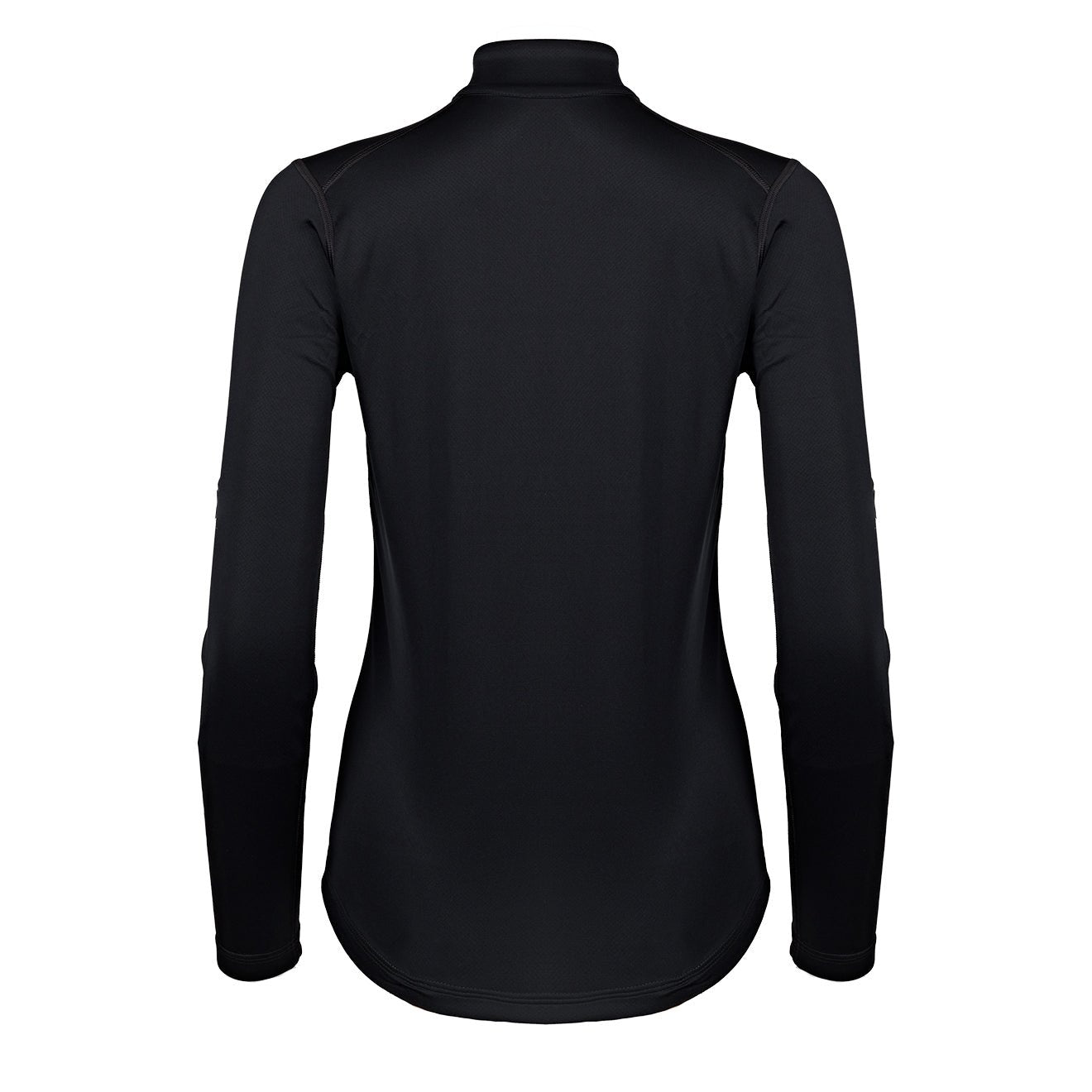 Paramo Womens Cambia Zip Neck Top Black-2