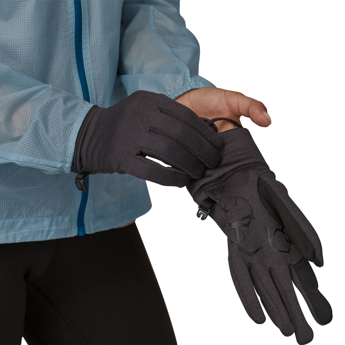 Patagonia R1 Daily Gloves Ink Black