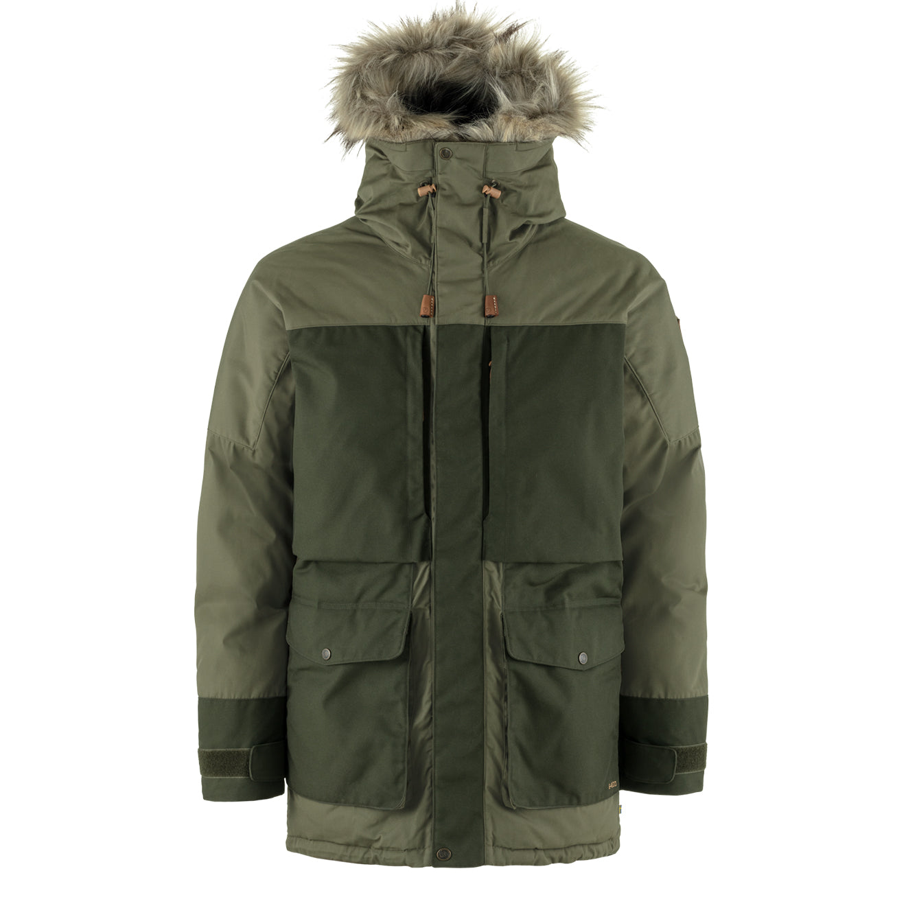 Fjallraven Polar Expedition Parka Laurel Green / Deep Forest - The Sporting Lodge
