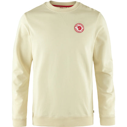 Fjallraven 1960 Logo Badge Sweater Chalk White