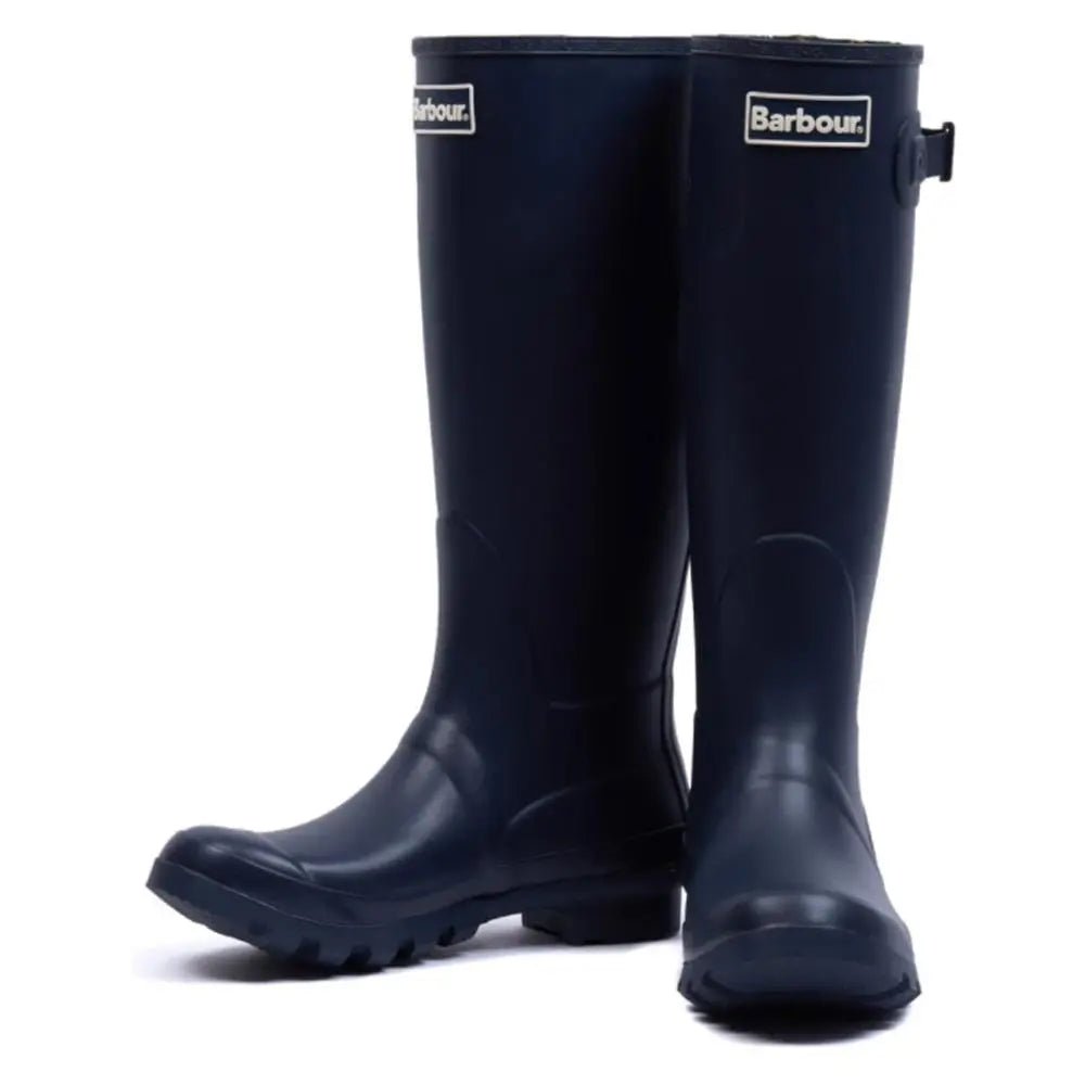 Barbour Womens Bede Wellingtons Navy - The Sporting Lodge
