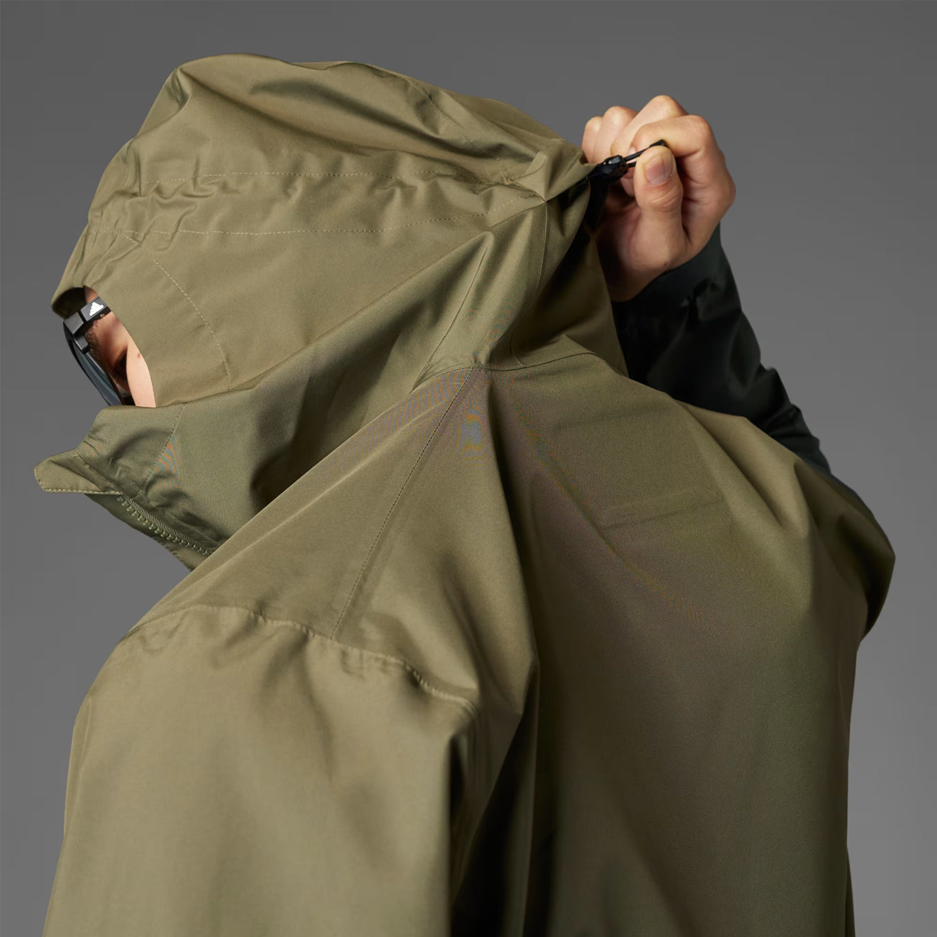 Adidas Terrex Multi 2.5L Rain.Rdy Jacket Legend Ivy / Olive Strata - The Sporting Lodge
