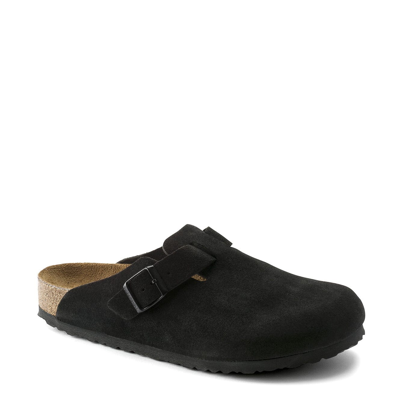 Birkenstock Boston SFB VL Regular Sandal Black - The Sporting Lodge