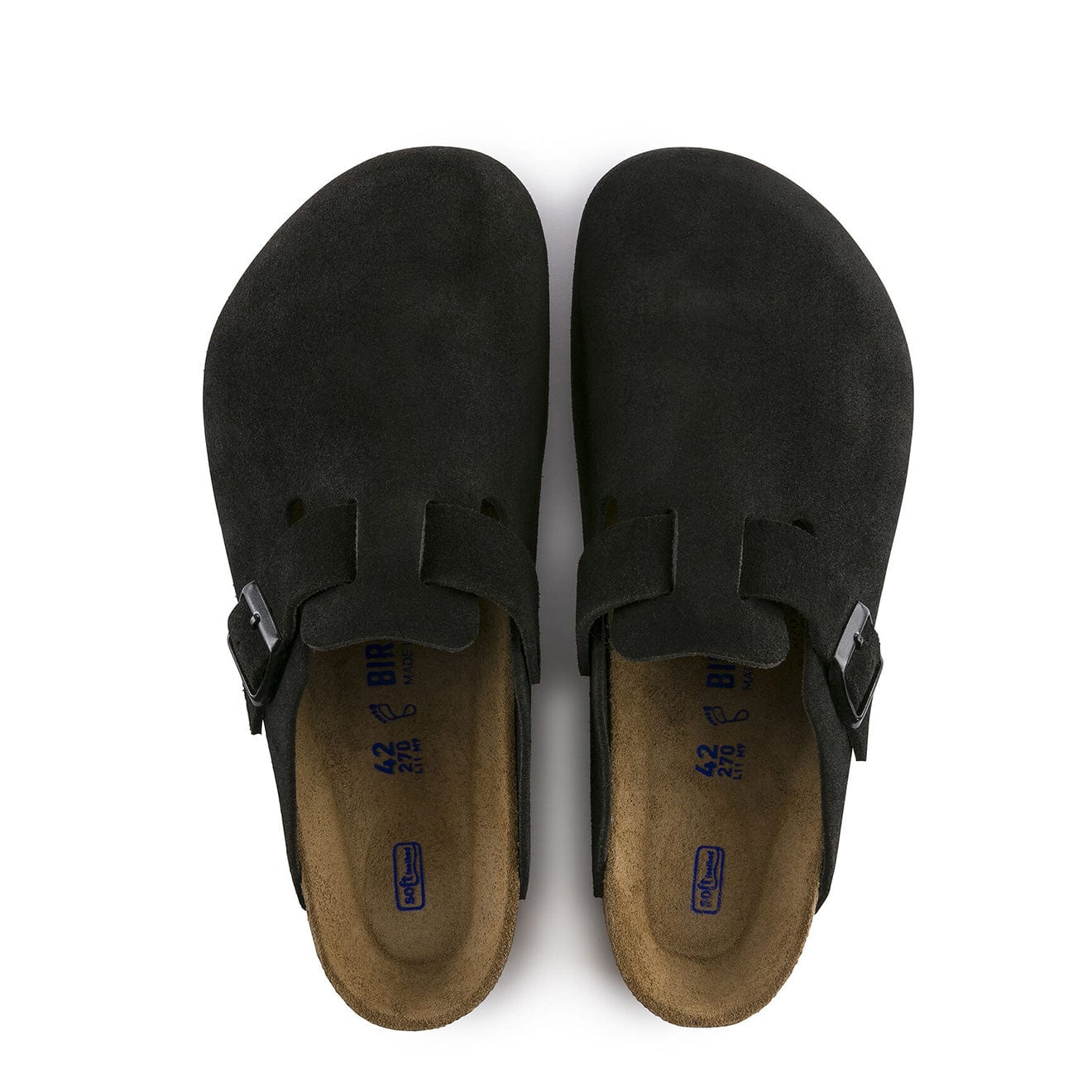 Birkenstock Boston SFB VL Regular Sandal Black - The Sporting Lodge
