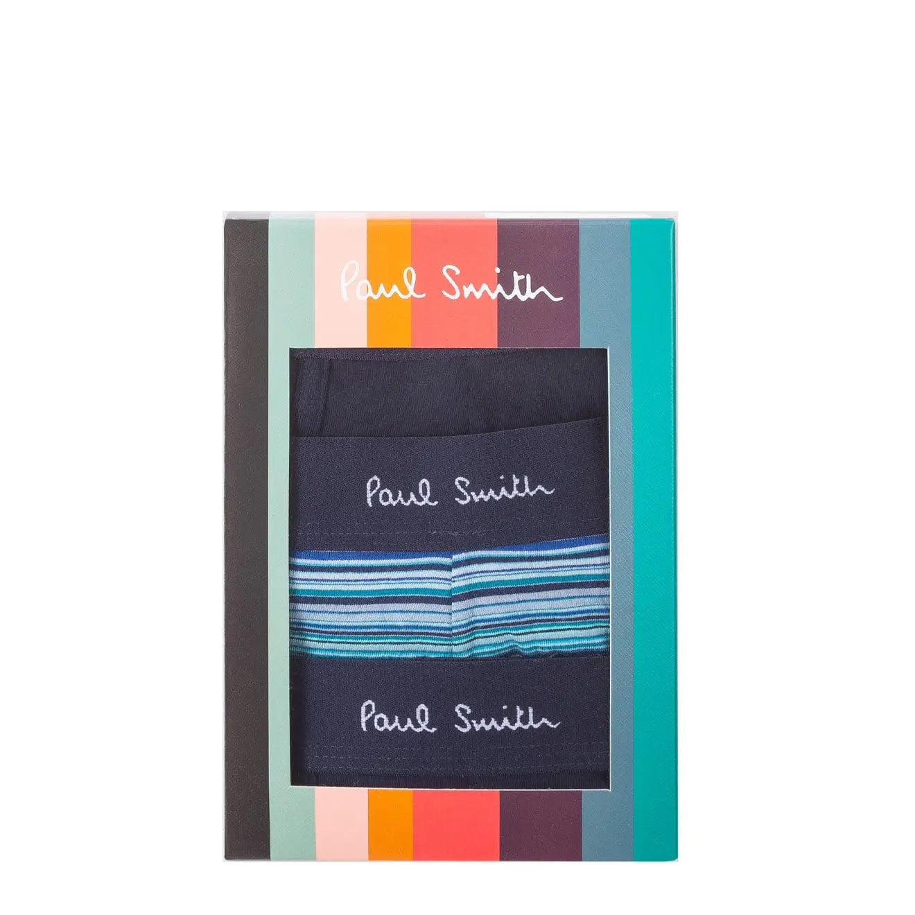 Paul Smith 3 Pack Trunks Navy / Blue Stripe - The Sporting Lodge