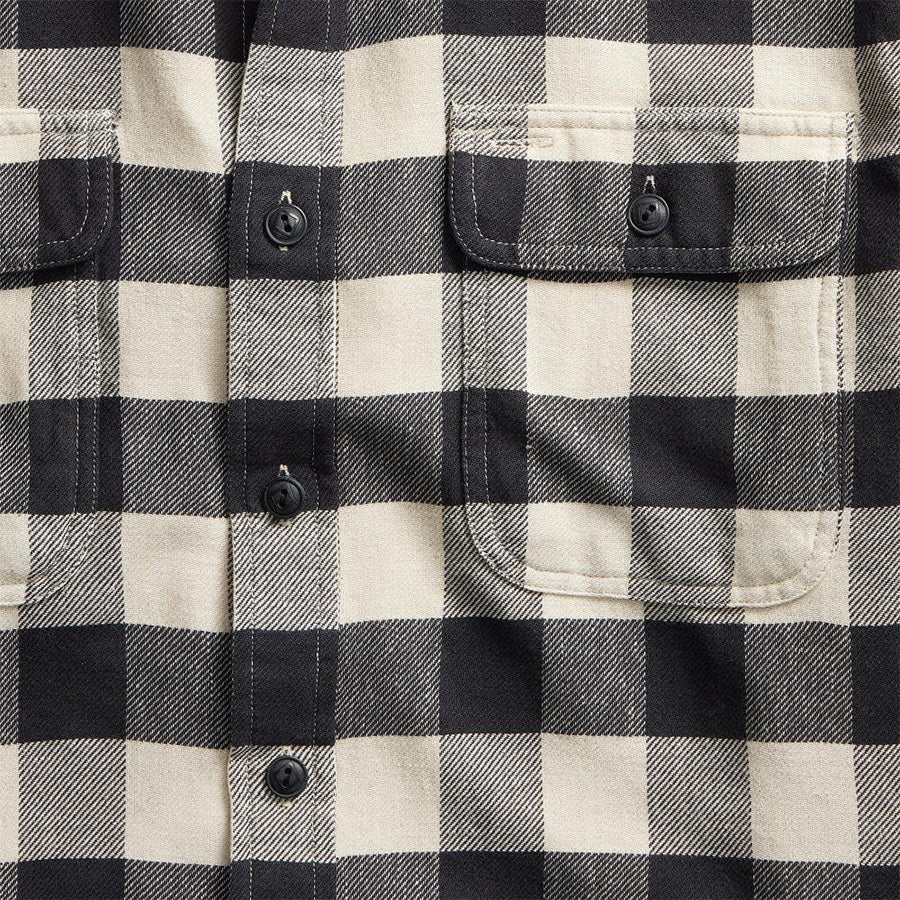 RRL by Ralph Lauren Matlock Work Shirt Black - The Sporting Lodge