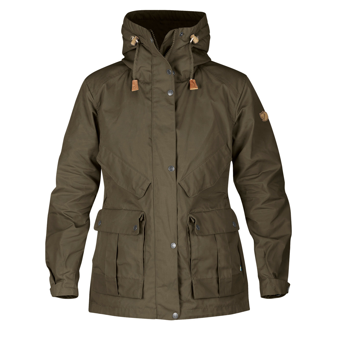 Fjallraven Womens Jacket No. 68 Dark Olive - The Sporting Lodge