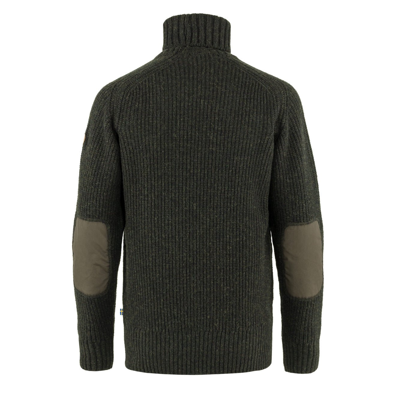 Fjallraven Ovik Roller Neck Sweater Dark Olive - The Sporting Lodge