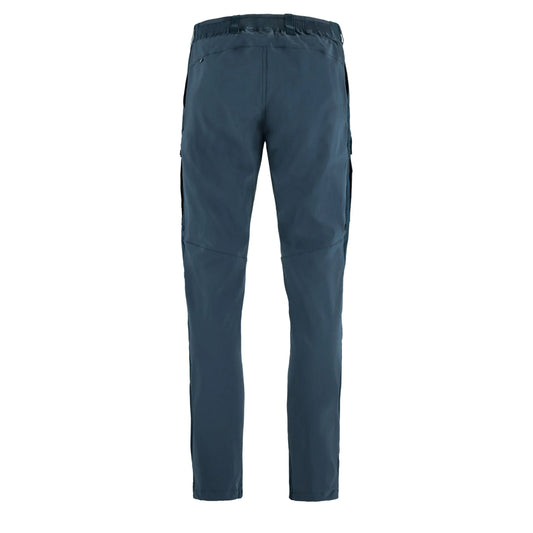Fjallraven Abisko Hybrid Trail Trousers Regular Navy