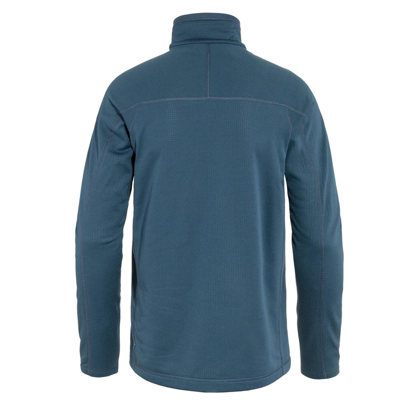 Fjallraven Abisko Lite Fleece Half Zip Indigo Blue - The Sporting Lodge