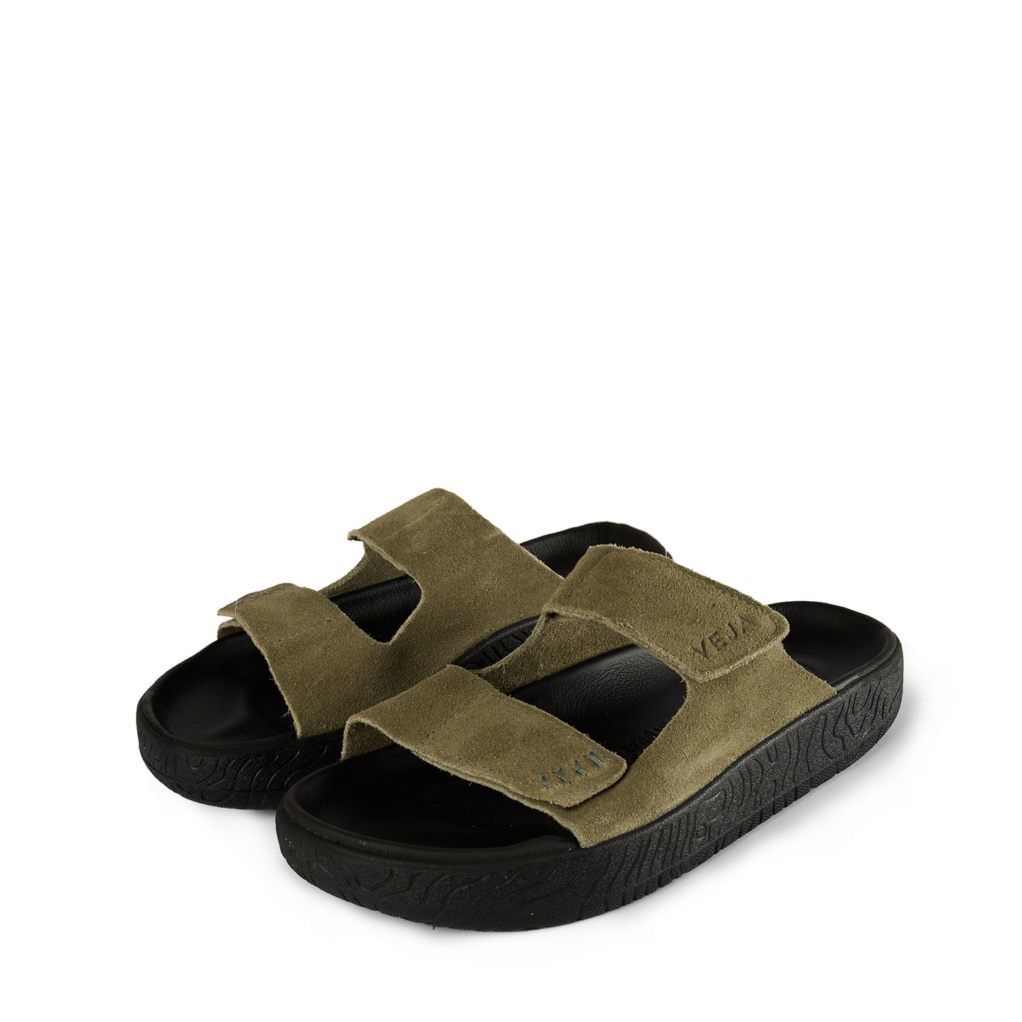 Veja Womens Etna Kaki / Kaki / Black
